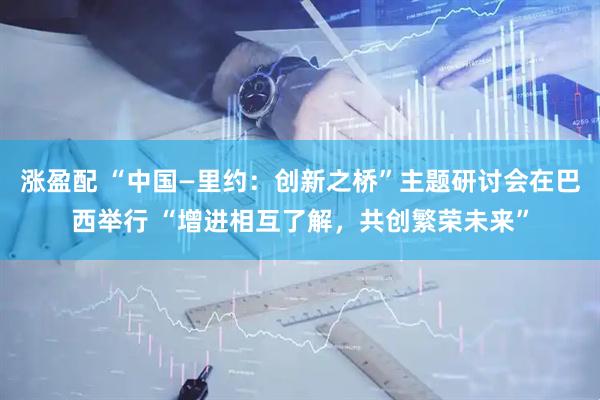 涨盈配 “中国—里约：创新之桥”主题研讨会在巴西举行 “增进相互了解，共创繁荣未来”